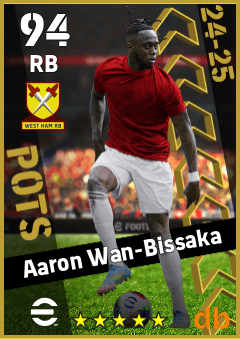 Aaron Wan-Bissaka — RB, OVR 94, MAX 94