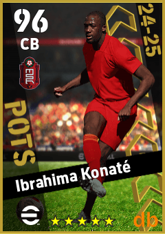 Ibrahima Konaté — CB, OVR 96, MAX 96