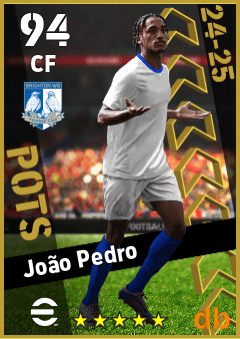 João Pedro eFootball player card