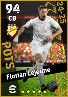 Florian Lejeune — CB, OVR 94, MAX 94