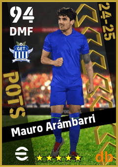 Mauro Arámbarri — DMF, OVR 94, MAX 94