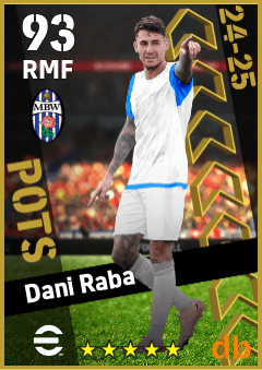 Dani Raba — RMF, OVR 93, MAX 93