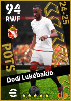 Dodi Lukébakio — RWF, OVR 94, MAX 94