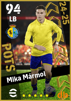 Mika Mármol — LB, OVR 94, MAX 94