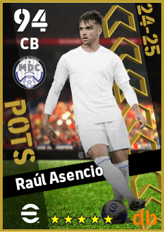 Raúl Asencio — CB, OVR 94, MAX 94