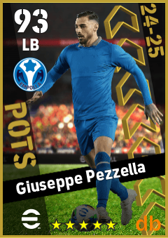 Giuseppe Pezzella — LB, OVR 93, MAX 93