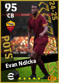 Evan Ndicka — CB, OVR 95, MAX 95