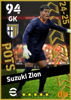 Suzuki Zion — GK, OVR 94, MAX 94