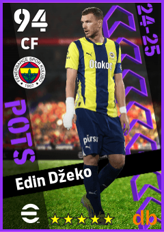 Edin Džeko — CF, OVR 94, MAX 94