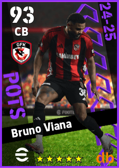 Bruno Viana — CB, OVR 93, MAX 93