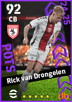 Rick van Drongelen — CB, OVR 92, MAX 92