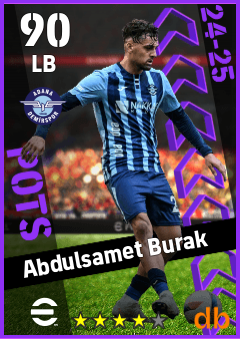 Abdulsamet Burak — LB, OVR 90, MAX 90