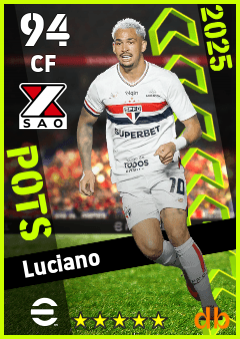 Luciano — CF, OVR 94, MAX 94