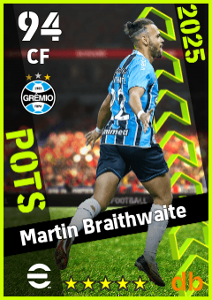 Martin Braithwaite — CF, OVR 94, MAX 94