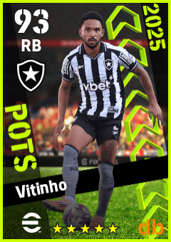 Vitinho — RB, OVR 93, MAX 93