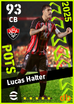 Lucas Halter — CB, OVR 93, MAX 93