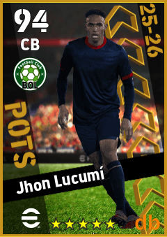 Jhon Lucumí — CB, OVR 94, MAX 94