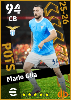 Mario Gila — CB, OVR 94, MAX 94