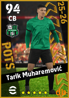 Tarik Muharemović — CB, OVR 94, MAX 94