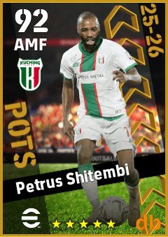Petrus Shitembi — AMF, OVR 92, MAX 92