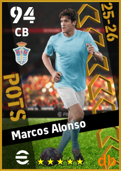 Marcos Alonso eFootball player card