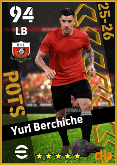 Yuri Berchiche — LB, OVR 94, MAX 94