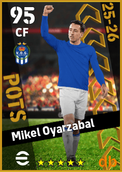 Mikel Oyarzabal — CF, OVR 95, MAX 95