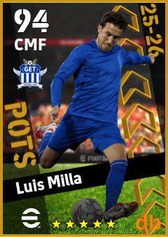 Luis Milla — CMF, OVR 94, MAX 94