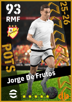Jorge De Frutos — RMF, OVR 93, MAX 93