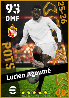 Lucien Agoumé — DMF, OVR 93, MAX 93