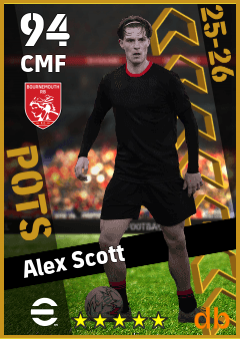 Alex Scott — CMF, OVR 94, MAX 94