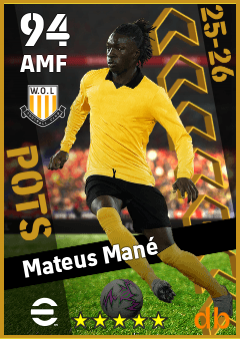 Mateus Mané — AMF, OVR 94, MAX 94