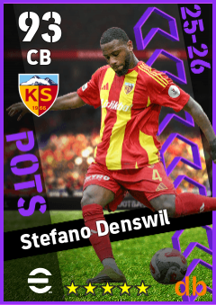 Stefano Denswil — CB, OVR 93, MAX 93