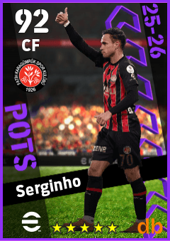 Serginho eFootball player card