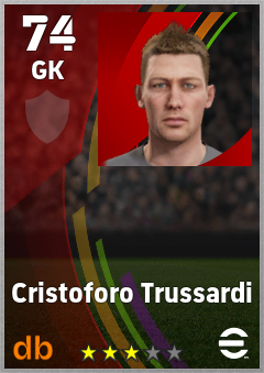 Cristoforo Trussardi eFootball player card