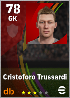 Cristoforo Trussardi — GK, OVR 78, MAX 78