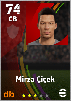 Mirza Çiçek eFootball player card