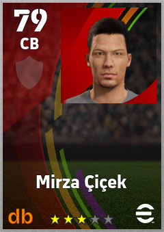 Mirza Çiçek eFootball player card