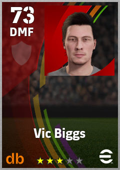 Vic Biggs eFootball player card