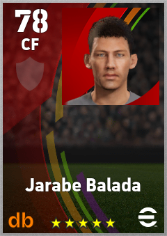 Jarabe Balada eFootball player card