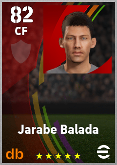 Jarabe Balada eFootball player card