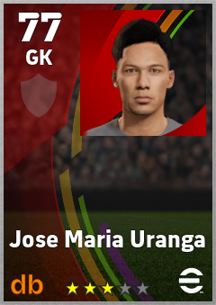 Jose Maria Uranga eFootball player card