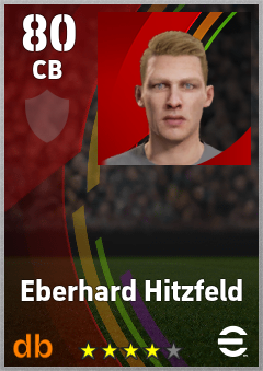 Eberhard Hitzfeld eFootball player card