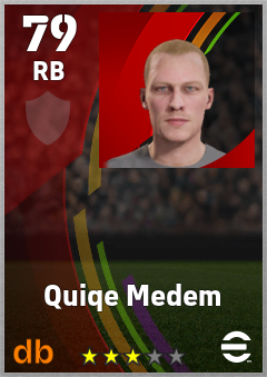 Quiqe Medem eFootball player card