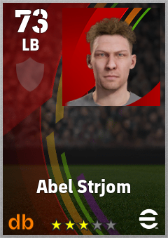 Abel Strjom eFootball player card