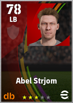 Abel Strjom eFootball player card