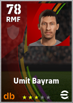 Umit Bayram eFootball player card