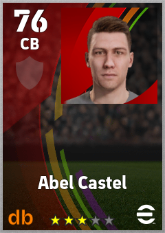 Abel Castel eFootball player card