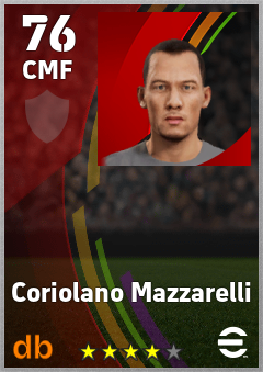 Coriolano Mazzarelli eFootball player card
