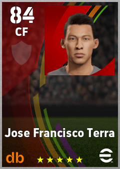 Jose Francisco Terra eFootball player card
